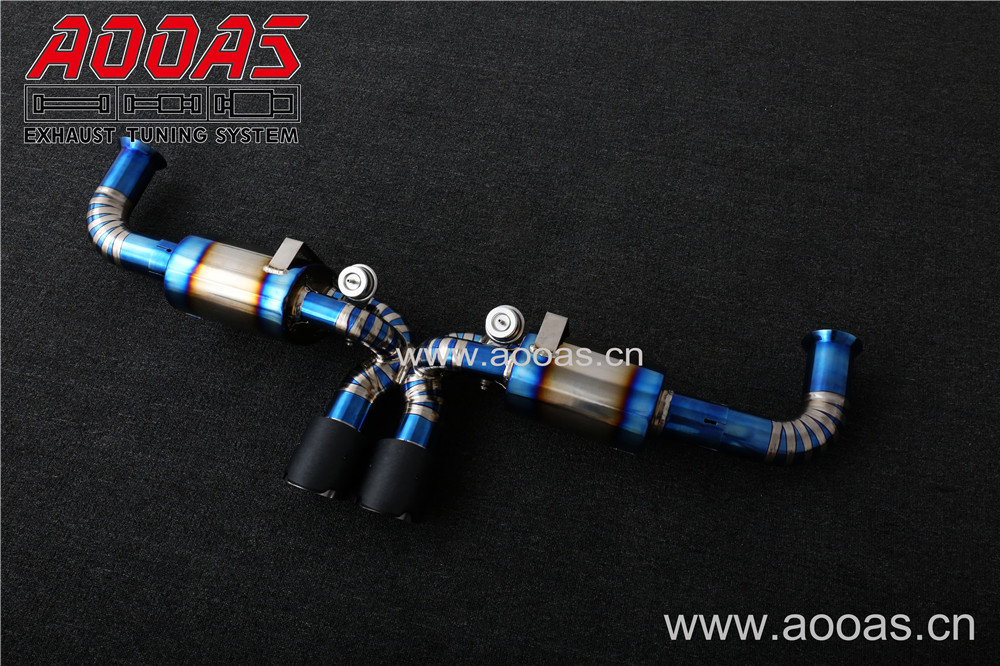 Porsche 911 GT3    Titanium / Valvetronic Muffler System